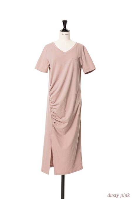 Relaxed T-Shirt Long Dress,レディース