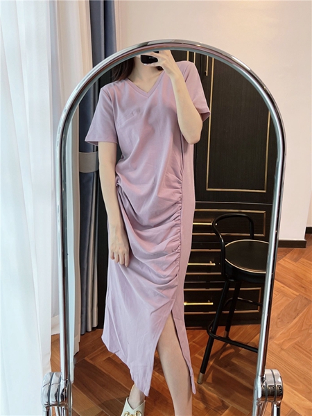 Relaxed T-Shirt Long Dress