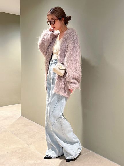 コクーンディティールデニムパンツ SNIDEL / スナイデル同型