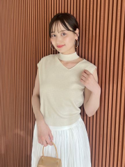 Sustainableアシメニットプルオーバー