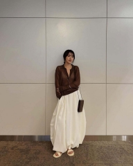 サイドタックバルーンスカート