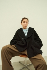 MINAMI TANAKA×CLANE OVER TWEED COAT 同型